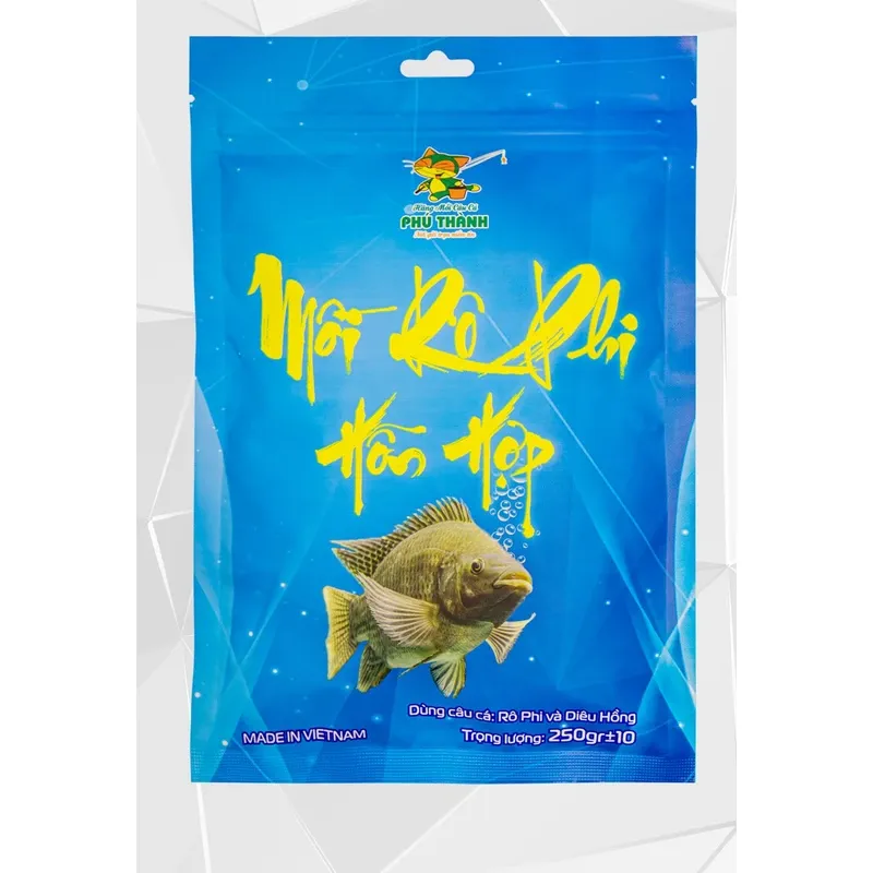 Phú Thành – Mồi Rô Phi Hỗn Hợp chuyên dùng câu cá Rô Phi
